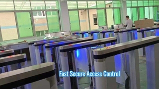 Speed Gate Turnstile Fast Secure Access Control
